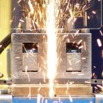 جوش تیغه اره نواری