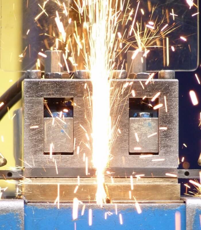 جوش تیغه اره نواری